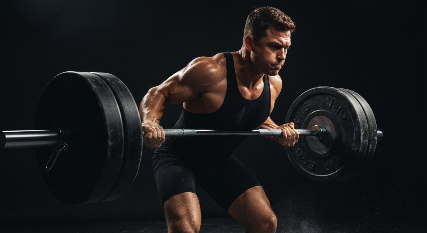 Athlète en pleine charge — Sportnutriora